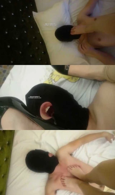 【黑丝诱惑】某足浴店技师美女的初次踩踏