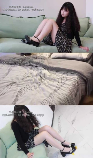 【黑丝诱惑】【婉茹】素人篇：某平台带货主播婉茹脏鞋踩床