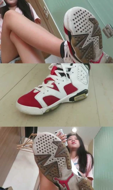 【小黑屋】【画师】画师女主AJ鞋第一视角羞辱！