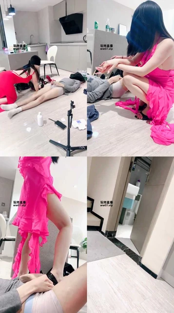 【黛樱】玩母狗 引导着一起玩奴下奴