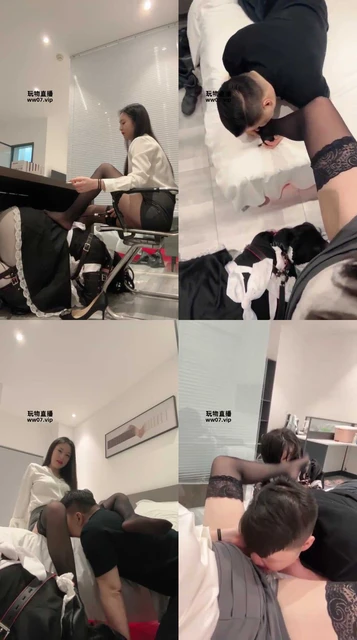 【佳禾小妈】女老板享受口舌舔脚