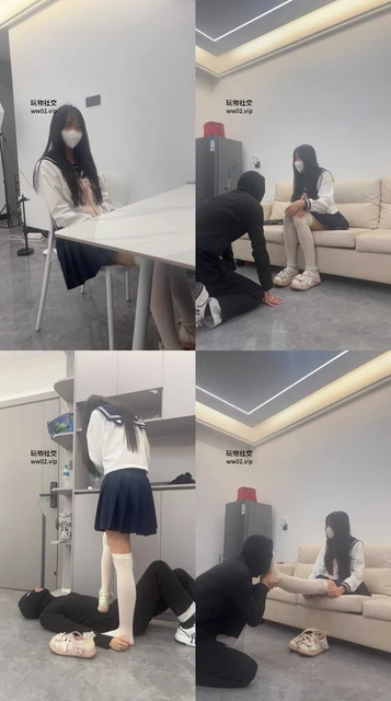 【白鹭】洛丽塔S-皮鞋白袜踩虐/骑马