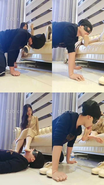 【嘉妮】气味控制-高跟丝袜脚喂食