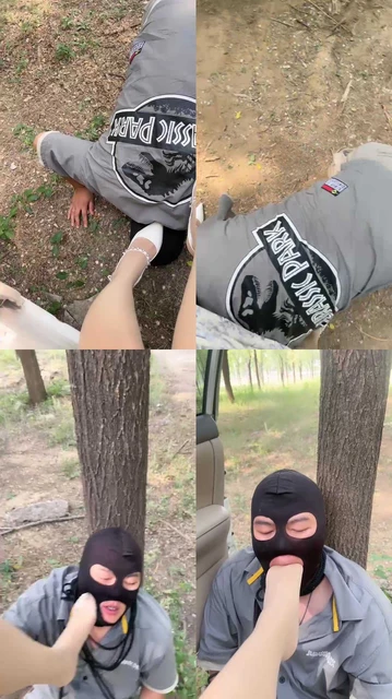 【喵主】户外高跟踩贱奴/舔泥巴脏鞋/鞋跟插嘴/吐口水