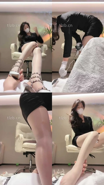 【禾未】御姐女神-高跟美腿踩地毯/电击