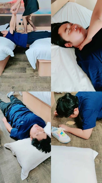 【萌宝儿】鞋绑狗脸/黑丝全体重踩踏