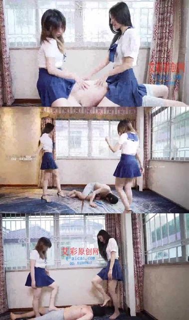 【甜绘】高跟踢裆 史诗狠踩