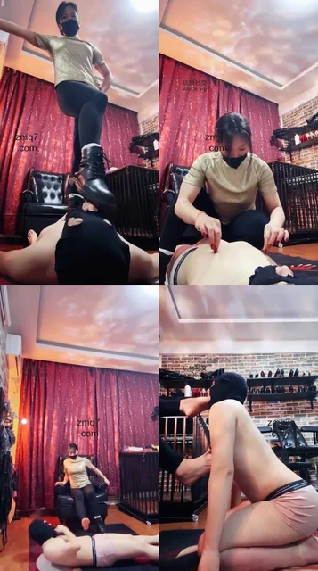 【冷颜女王】侍菊 榨精