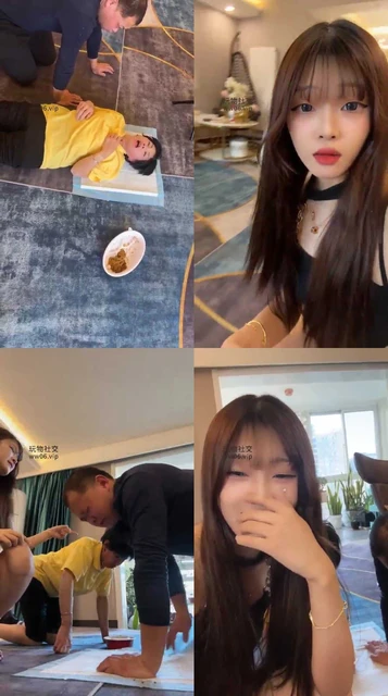 【咖萝】调教 老夫妻吃黄金