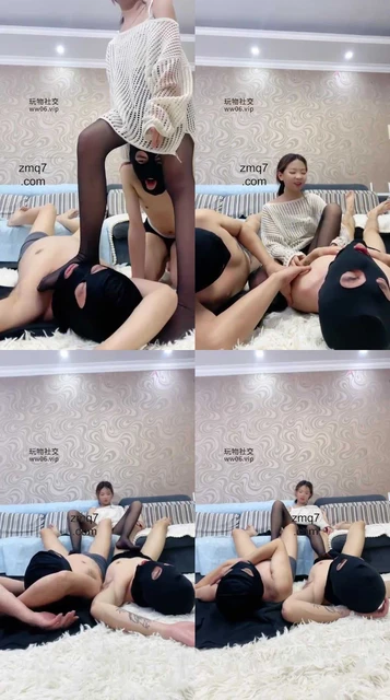 【咏慈】小萝莉足榨双狗