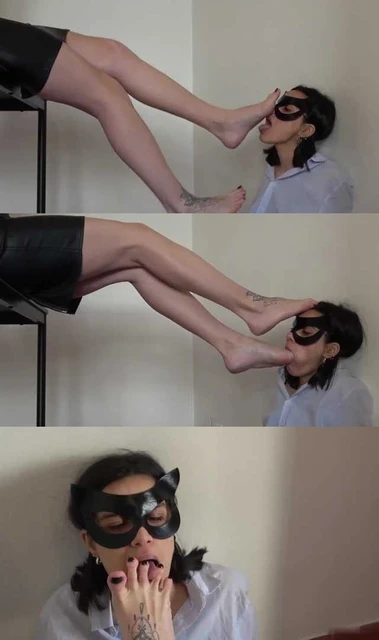 【未知女主】女神的女擦脚布 用头当脚搭子嘴当擦脚布