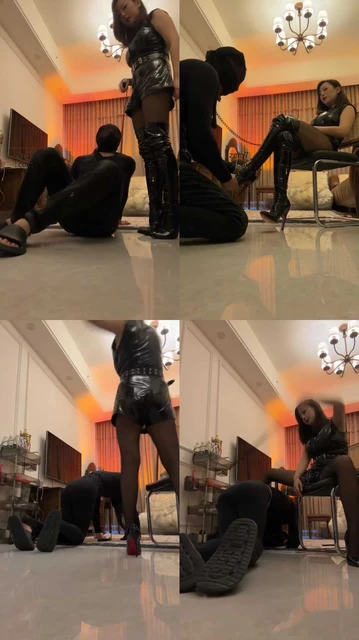 【舒钰】调教 脚踢 脚耳光抽