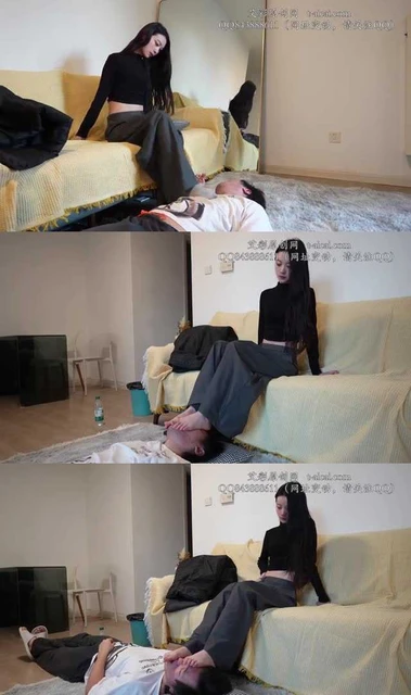 【红颜榜】超美素人青禾 调教脚奴