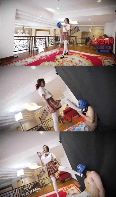 【魔镜少女】影姬 劲腿教训猥琐教练