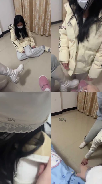 【七七小主】两个女王玩一个母狗