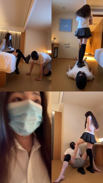 【御妍】皮鞋 过膝袜子 调教