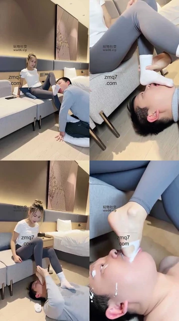 【黑桃KK】白袜裸足