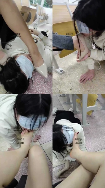 【爱可】教室调教新女奴