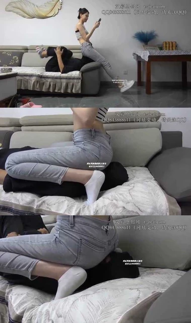 【艾琳】牛仔裤强制坐脸窒息