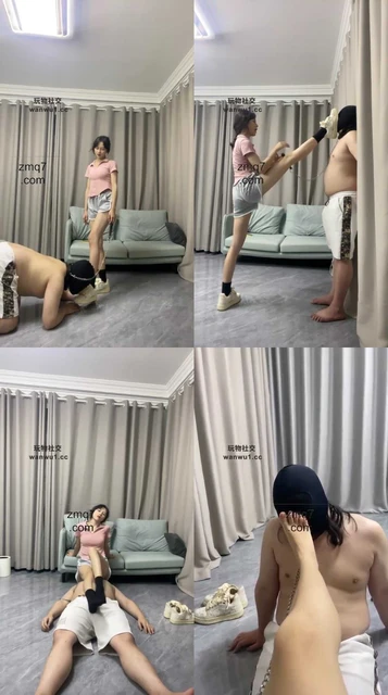 【素人挖掘机】雨琦玩狗