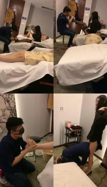 【维依】足疗店当技师面玩狗