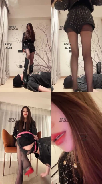 【琪琪】酒店男奴瘦弱的身板