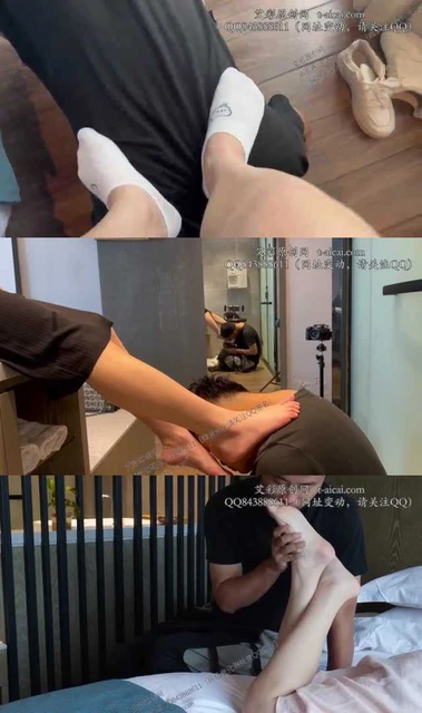 【第5风格】酒店里的调解 舔脚 深喉 白袜踩踏合集