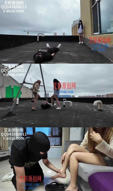 【未知女主】室外调教 天台 发泄暴力 治愈坏心情