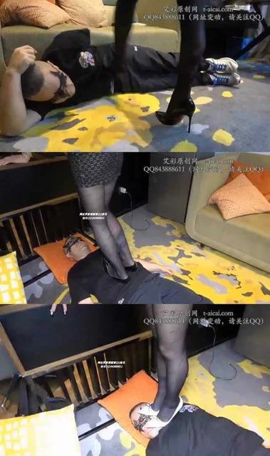 【领主老大】高跟狠踢 暴踹 暴力高跟踩踏