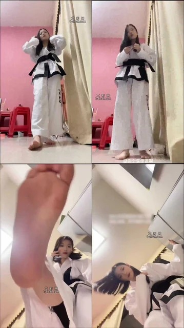 【小蝶】POV 跆拳道服 粗口踩踏 辱骂