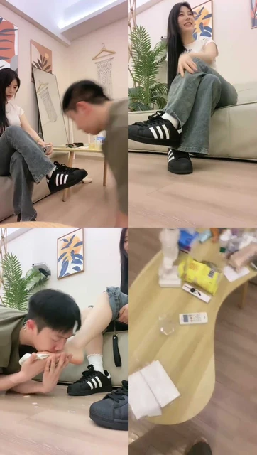 【司野】袜子 圣水口水 踩踏喂食 清理器