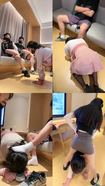 【菜小心】情侣调教男奴