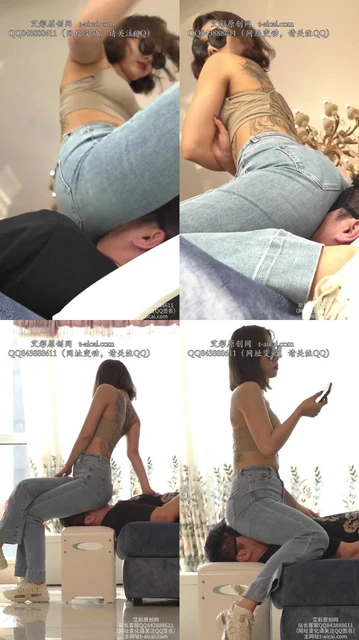 【初见】花背纹身女神 坐脸惩戒家奴 物化人形坐垫 颜面骑乘2