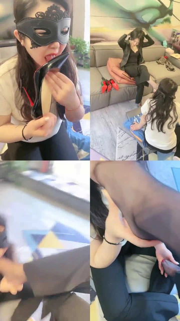 【歌迪丝】猫咪舔高跟