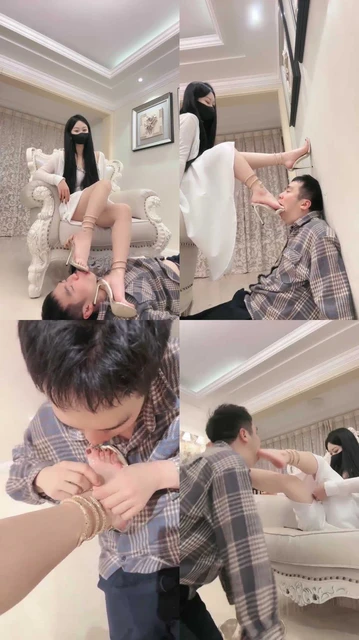 【桃幼幼】被踩在高跟鞋下的废物