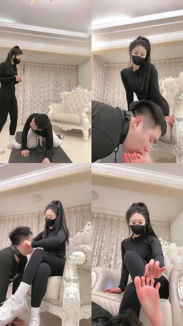 【桃幼幼】暴力耳光 正反脚耳光