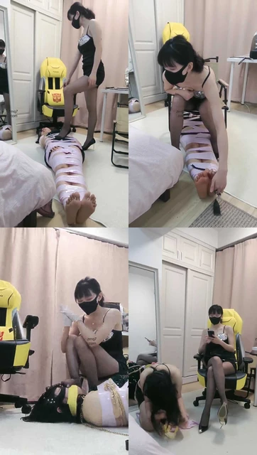 【暴力美学】耳光 打哭母畜