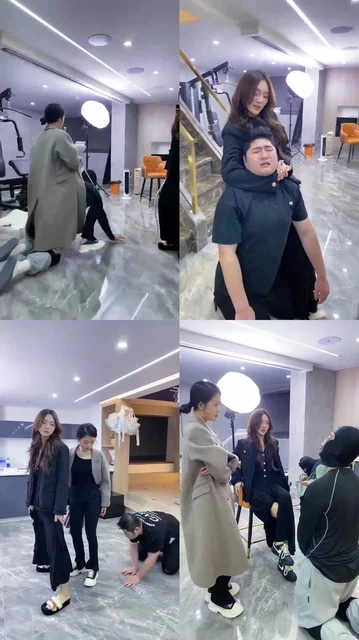 【麋鹿银儿】卡了重来 两美女调教贱货