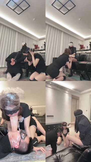 【妆主大大】你的女神是我的母狗