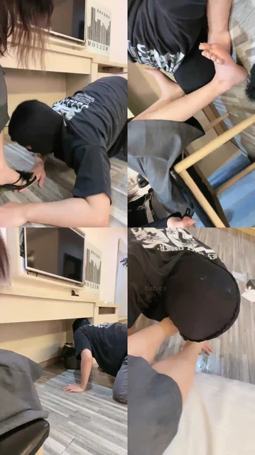 【LL77】一大早上就来给我舔脚