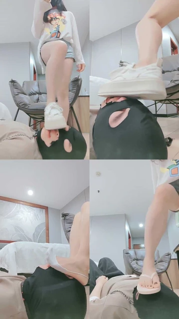 【妮蔻Royal】湿船袜 人字拖扇脸 踩踏