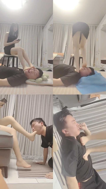 【丫丫在北京】丝袜脚踩踏 深喉 高能调教