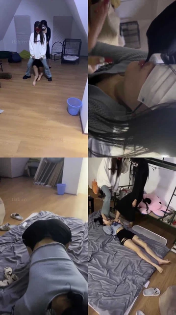 【天津女仆电姐】在屯里被圈养