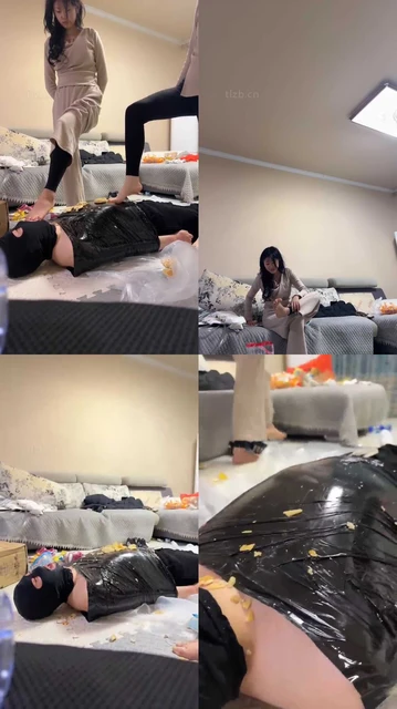 【精神小妹】脚踩喂食