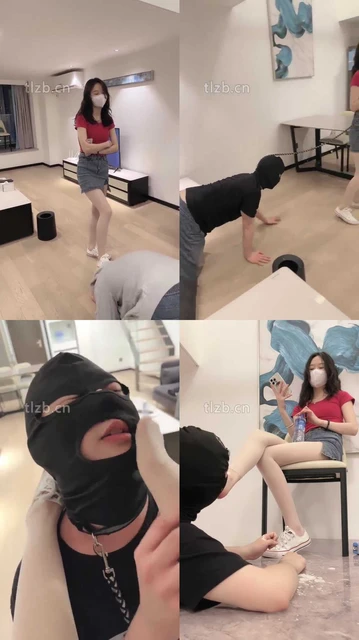 【万一夫妻主】帆布鞋踩踏