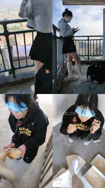 【爱可呀】学姐在天台伺候校花