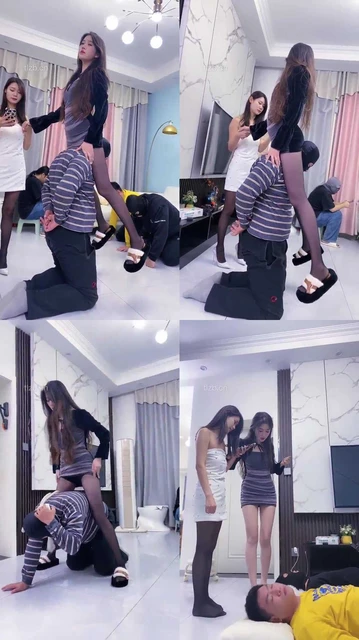 【麋鹿银儿】顶级颜值 调教多奴