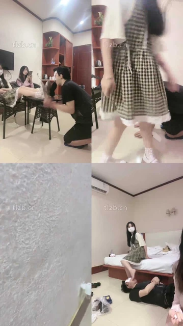 【香芋朱朱】和姐妹一起开发脚奴