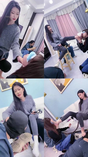 【麋鹿银儿】镜镜女王驯化小女奴