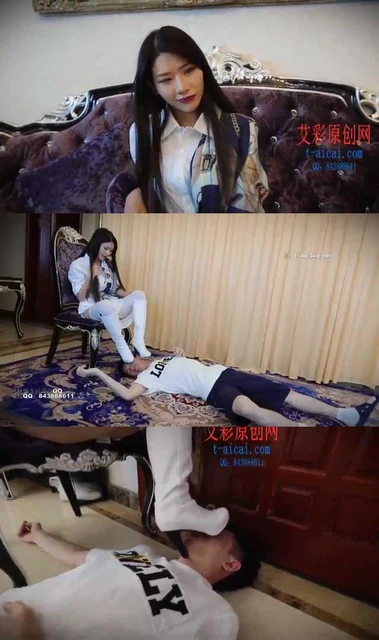 【芷晴】白靴崇拜 踩踏